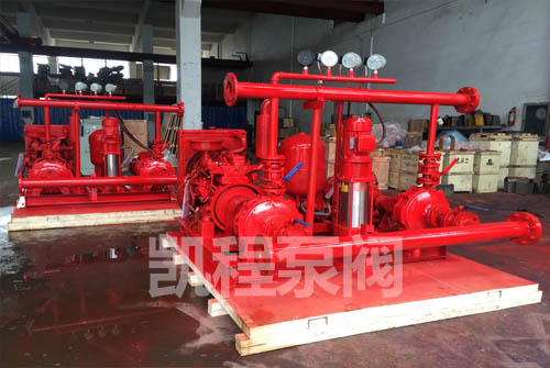 消防柴油機(jī)電動雙動力穩(wěn)壓增壓泵組
